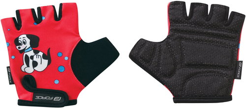 Force KID, Red-Puppy, XL - Cycling Gloves - Main image