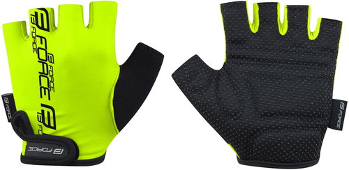 Force KID, Fluo, L - Cycling Gloves - Main image