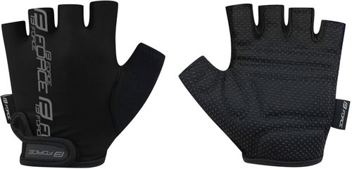 Force KID, Black, L - Cycling Gloves - Main image