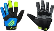 Force KID MTB AUTONOMY, Black-Blue, L - Cycling Gloves