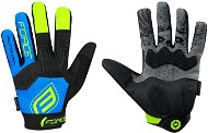 Force MTB AUTONOMY, Black-Blue, S - Cycling Gloves