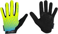 Force MTB ANGLE, Fluo-Blue, L - Cycling Gloves