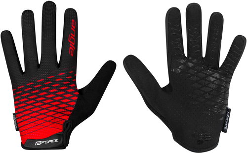 Force MTB ANGLE, Red-Black, L - Cycling Gloves - Main image
