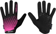 Force MTB ANGLE, Pink-Black, L - Cycling Gloves