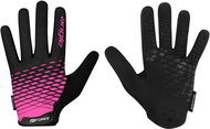 Force MTB ANGLE, Pink-Black, S - Cycling Gloves