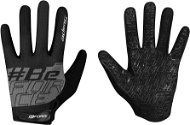 Cycling Gloves Force MTB SWIPE, Black-Grey, S - Rukavice na kolo