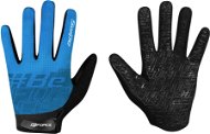 Force MTB SWIPE, Blue, M - Cycling Gloves