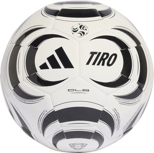 Adidas Tiro Club White-Black 5 - Football  - Main image