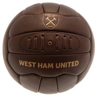 Ouky West Ham United FC, retro styl, pravá kůže, vel. 5 - Football 