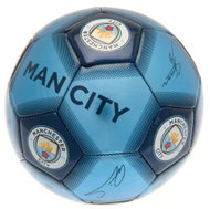 Ouky Manchester City FC, podpisy, modrý, 32 panelů, vel. 5 - Football 