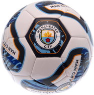 Ouky Manchester City FC, white and blue, 26 panels, size 5 - Football 