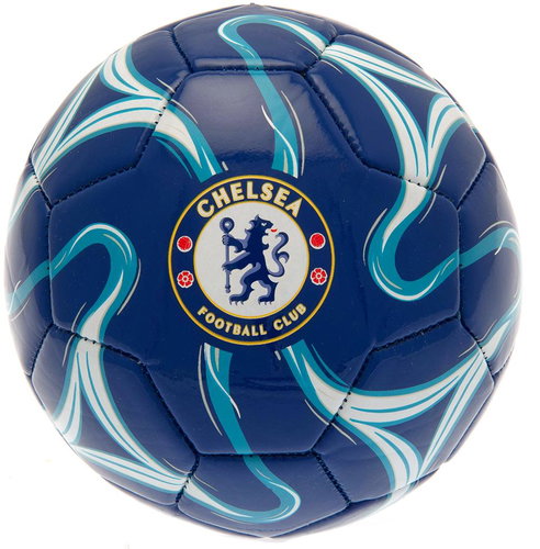 Ouky Chelsea FC, blue, coloured emblem, size 5 - Football  - Main image