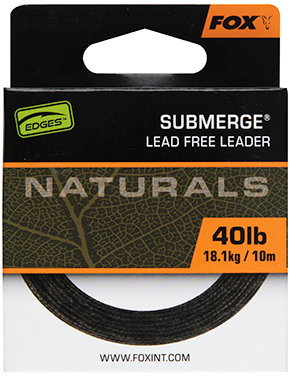 FOX Naturals Submerge Leader 10 m 40 lb 18,1 kg - Cord - Main image