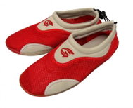 Holidaysport Women's neoprene water shoes Alba grey red size 35 35 - Water Slips