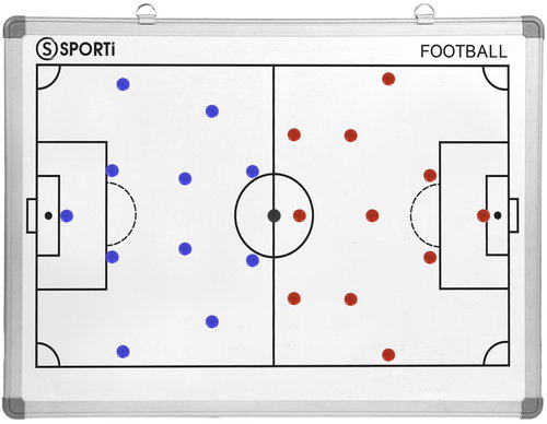SPORTI FRANCE Football tactical board - double-sided 60 × 90 cm - Tactic Board - Main image