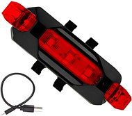 APT ZD41A Zadní světlo USB 5 LED - Bike Light