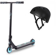 SKITT Convenient freestyle set VENOM, Teal - Freestyle Scooter