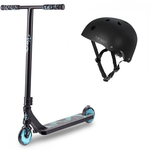 SKITT Convenient freestyle set VENOM, Teal - Freestyle Scooter - Main image