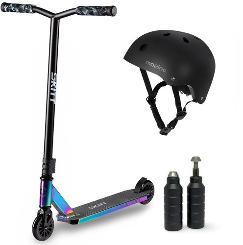 SKITT Convenient freestyle set ICON, Rainbow - Freestyle Scooter - Main image