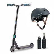 SKITT Convenient freestyle set SPIKE, Black - Rainbow - Freestyle Scooter