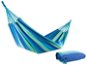 Verk Hamaka hojdacia sieť 200 × 150 cm hrubé modré pruhy - Hojdacia sieť