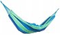 Verk Hamaka hojdacia sieť 200 × 80 cm hrubé pruhy modrá - Hojdacia sieť