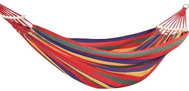 KIK KX9664 Hammock hammock 190 × 80cm red stripes - Hammock