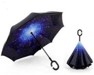 KIK KX7788_1 Obrátený dáždnik – vesmír - Dáždnik