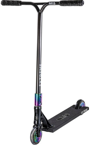 NKD Extreme Black-rainbow - Freestyle Scooter - Main image