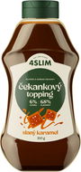 4Slim Čekankový topping slaný karamel 700 g - Sirup