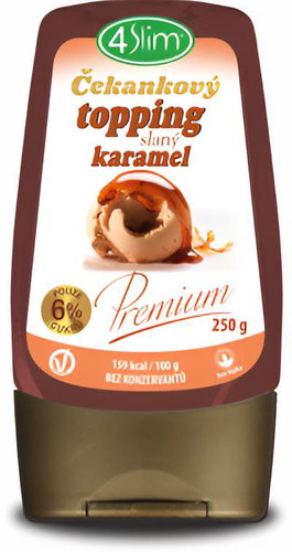 4Slim Pecan topping salted caramel 250 g - Syrup - Main image