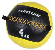Functional training ball TUNTURI Wall Ball - yellow 4kg - Medicine Ball