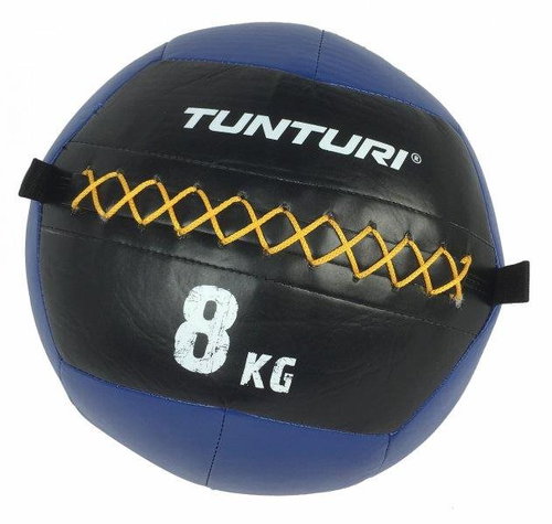 Functional training ball TUNTURI Wall Ball - blue 8kg - Medicine Ball - Main image