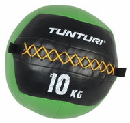Functional training ball Tunturi Wall Ball - green 10kg - Medicine Ball