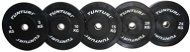 Rubber disc BUMPER Tunturi 5 kg, black - Gym Weight
