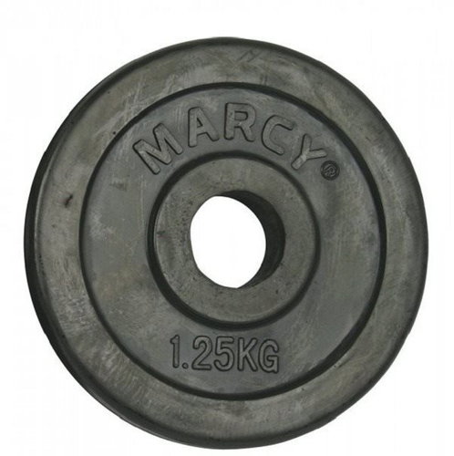 Tunturi rubberized disc 1,25 kg / 30 mm pair - Gym Weight - Main image