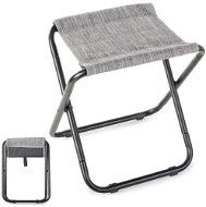 Verk 01672 Kempingová stolička šedá - Folding Stool