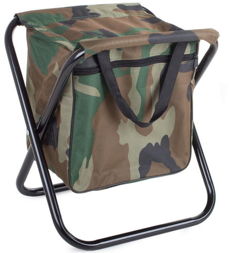 Verk 01667 Camping folding chair with camouflage bag - Folding Stool - Main image