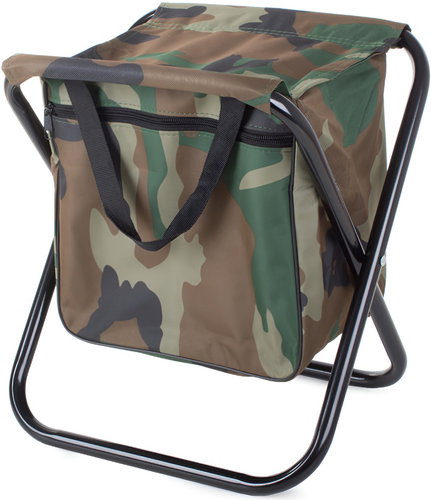 Verk 01663 Camping folding chair with camouflage bag - Folding Stool - Main image