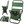 Camping folding chair with 2in1 bag green