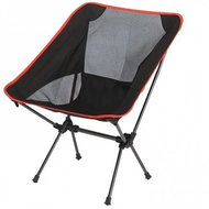 Verk 01675 Camping folding chair black red - Camping Chair