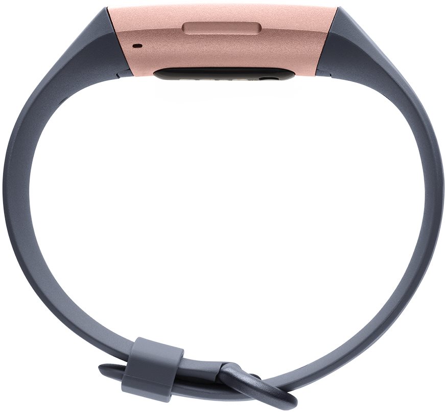 Fitbit charge 3 discount blue and rose gold