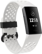Fitbit Charge 3 Frost White Sport/Graphite ALuminium - Fitness náramok