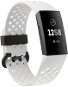 Fitbit Charge 3 Frost White Sport/Graphite ALuminium - Fitness náramok