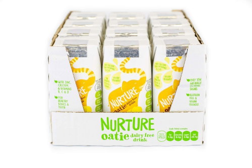 Natural Immune Products Nurture Oatie Dairy Free Drink 12x 200ml Banana - Sports Drink - Main image