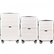 Wings PP05 Set of 3 travel cases, M/L/XL white - Case Set