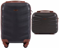 Wings TD402 Set of 2 travel cases, S/BC Dark grey - Case Set