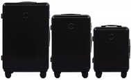 Wings PC565 Set of 3 travel cases, M/L/XL black - Case Set