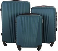 Gravitt Sada 3 Cestovních kufrů skořepinové, M/L/XL tmavě zelená - Case Set