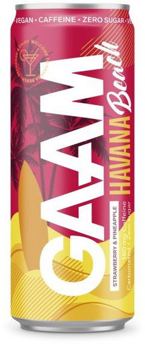 GAAM Energy drink Havana Beach 330 ml - Energy Drink - Main image